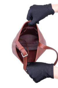 THE ROW SMALL N/S PARK DARK BROWN