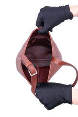 THE ROW SMALL N/S PARK DARK BROWN