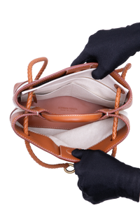 BOTTEGA SMALL ANDIAMO NATURAL/LIGHT WOOD