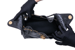 CHANEL 25 SMALL SHINY CRUMPLED CALFSKIN