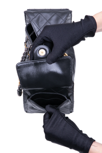 CHANEL 25 SMALL SHINY CRUMPLED CALFSKIN
