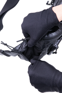 YSL NUX BELT BAG NYLON BLACK