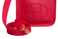 HERMÈS EVELYNE 16 AMAZONE TAURILLON CLEMENCE ROUGE VIF