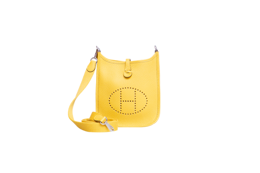HERMÈS EVELYNE 16 AMAZONE TAURILLON CLEMENCE JAUNE DE NAPLES