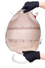 VALENTINO NEELCOTE MEDIUM STUDDED LEATHER IVORY