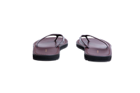 THE ROW FLIP FLOPS CITY LEATHER CALFSKIN BORDEAUX - 36 BR