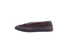 LE MONDE BÉRYL BALLET FLATS SHEARLING-LINED BROWN - 37 BR