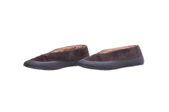 LE MONDE BÉRYL BALLET FLATS SHEARLING-LINED BROWN - 37 BR