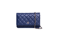 CHANEL WOC CLASSIC LAMBSKIN BLUE