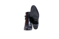YSL BOOTS LEATHER BLACK - 35 1/2 BR