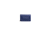 CHANEL WOC CLASSIC LAMBSKIN BLUE