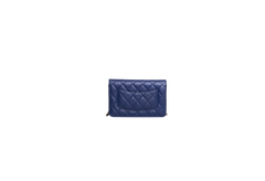CHANEL WOC CLASSIC LAMBSKIN BLUE
