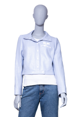 COURRÈGES RE-EDITION JACKET VYNIL SKY