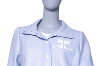 COURRÈGES RE-EDITION JACKET VYNIL SKY