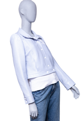 COURRÈGES RE-EDITION JACKET VYNIL SKY