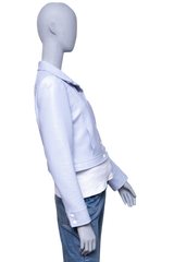 COURRÈGES RE-EDITION JACKET VYNIL SKY