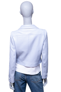 COURRÈGES RE-EDITION JACKET VYNIL SKY