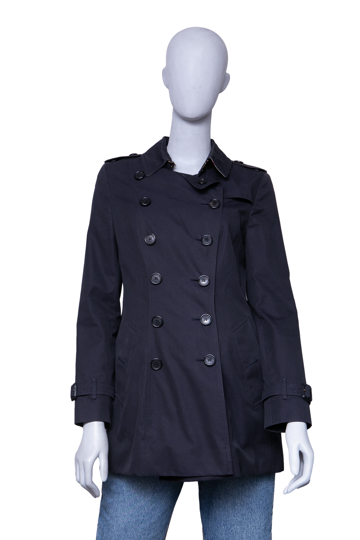 BURBERRY TRENCH COAH THE CHELSEA BLACK