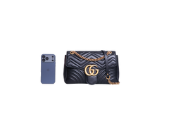 GUCCI GG MARMONT MEDIUM BLACK