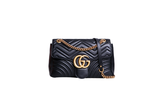 GUCCI GG MARMONT MEDIUM BLACK