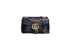 GUCCI GG MARMONT MEDIUM BLACK