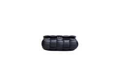 BOTTEGA PADDED CASSETE CHAIN MAXI INTRECCIATO BLACK