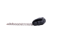 BOTTEGA PADDED CASSETE CHAIN MAXI INTRECCIATO BLACK