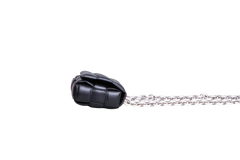 BOTTEGA PADDED CASSETE CHAIN MAXI INTRECCIATO BLACK