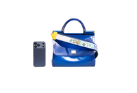DG MISS SICILY MEDIUM PVC ROYAL BLUE