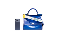 DG MISS SICILY MEDIUM PVC ROYAL BLUE