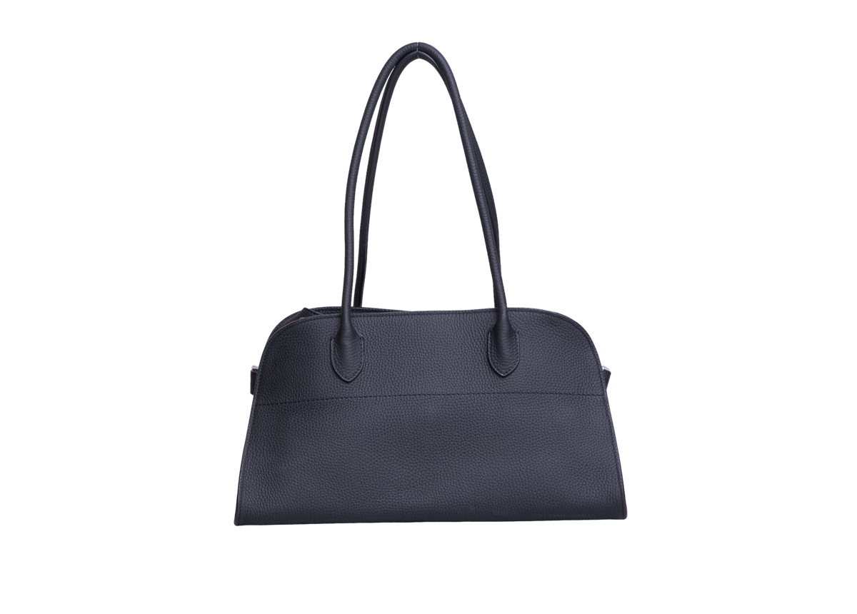 THE ROW MARGAUX SHOULDER 12 BLACK