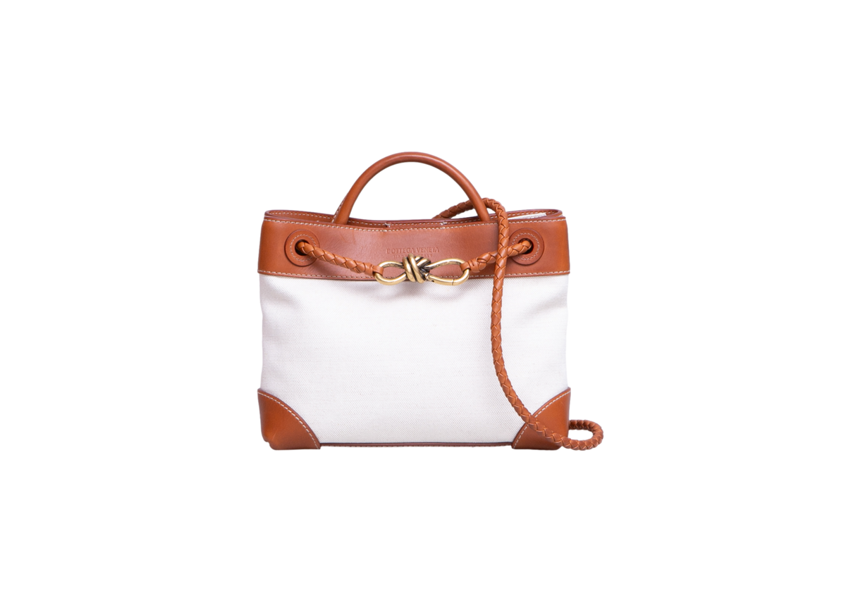 BOTTEGA SMALL ANDIAMO NATURAL/LIGHT WOOD