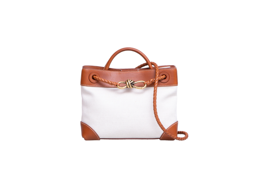 BOTTEGA SMALL ANDIAMO NATURAL/LIGHT WOOD