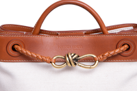 BOTTEGA SMALL ANDIAMO NATURAL/LIGHT WOOD