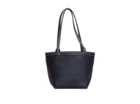 THE ROW PARK THREE MEDIUM EW LEATHER BLACK