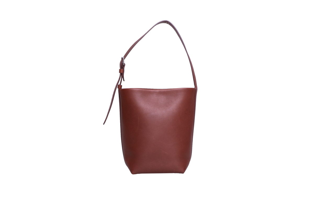 THE ROW SMALL N/S PARK DARK BROWN