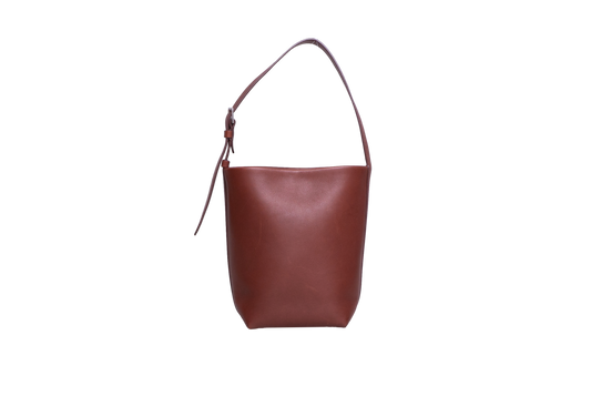 THE ROW SMALL N/S PARK DARK BROWN