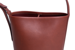 THE ROW SMALL N/S PARK DARK BROWN