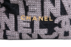 DESAPEGO DANI CARDOSO CHANEL 22 HOBO LOGO MEDIUM QUILTE BLACK