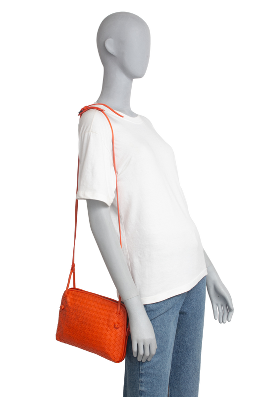 BOTTEGA NODINI INTRECCIATO PUMPKIN