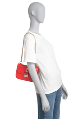 VALENTINO GLAM LOCK SMALL RED