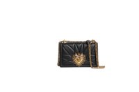 DG DEVOTION BAG MEDIUM IN QUILTED NAPPA BLACK