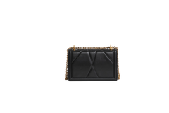 DG DEVOTION BAG MEDIUM IN QUILTED NAPPA BLACK
