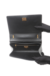 DG DEVOTION BAG MEDIUM IN QUILTED NAPPA BLACK
