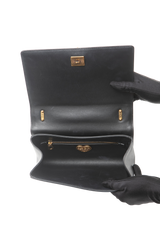 DG DEVOTION BAG MEDIUM IN QUILTED NAPPA BLACK