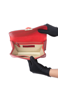 VALENTINO GLAM LOCK SMALL RED