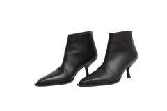 THE ROW COCO BLACK ANKLE BOOT - 36 BR