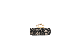ALEXANDER MCQUEEN LACE FOUR-FINGER CLUTCH