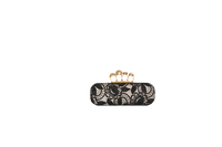 ALEXANDER MCQUEEN LACE FOUR-FINGER CLUTCH