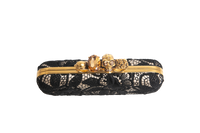 ALEXANDER MCQUEEN LACE FOUR-FINGER CLUTCH
